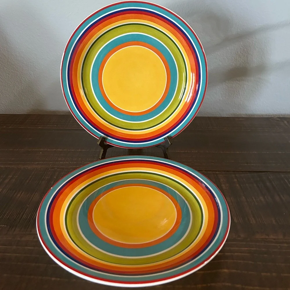 Pier 1 Imports Ironstone Salad Plates